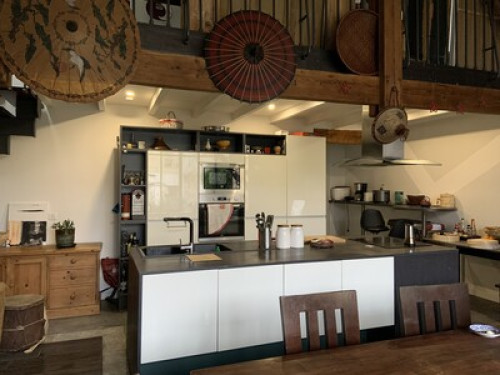 Room with sunny terrace