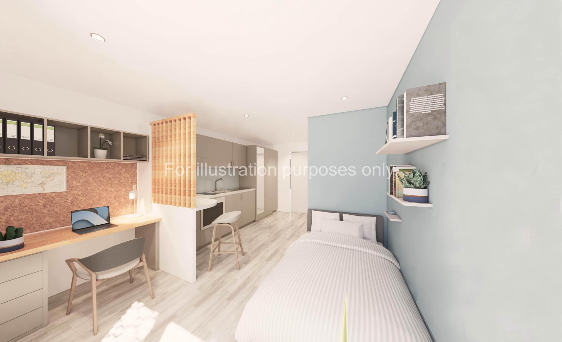  Accessible Studio  -  St Gabriels Court  - Gallery -  1