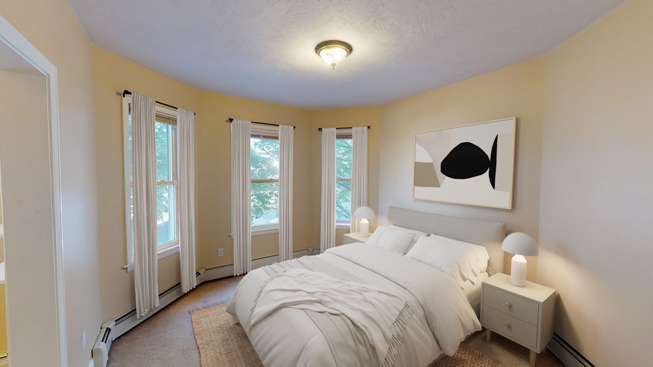 #1298: Central Square (Cambridge) - Full Bedroom C - 11