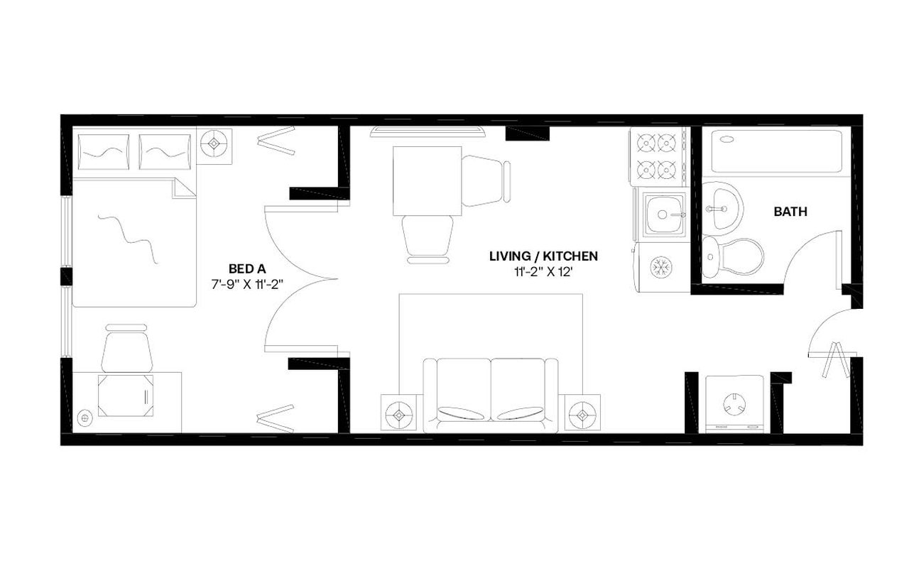  #1150: East Village - 1 Bedroom (Full)  -  #1150: East Village  - Gallery -  10