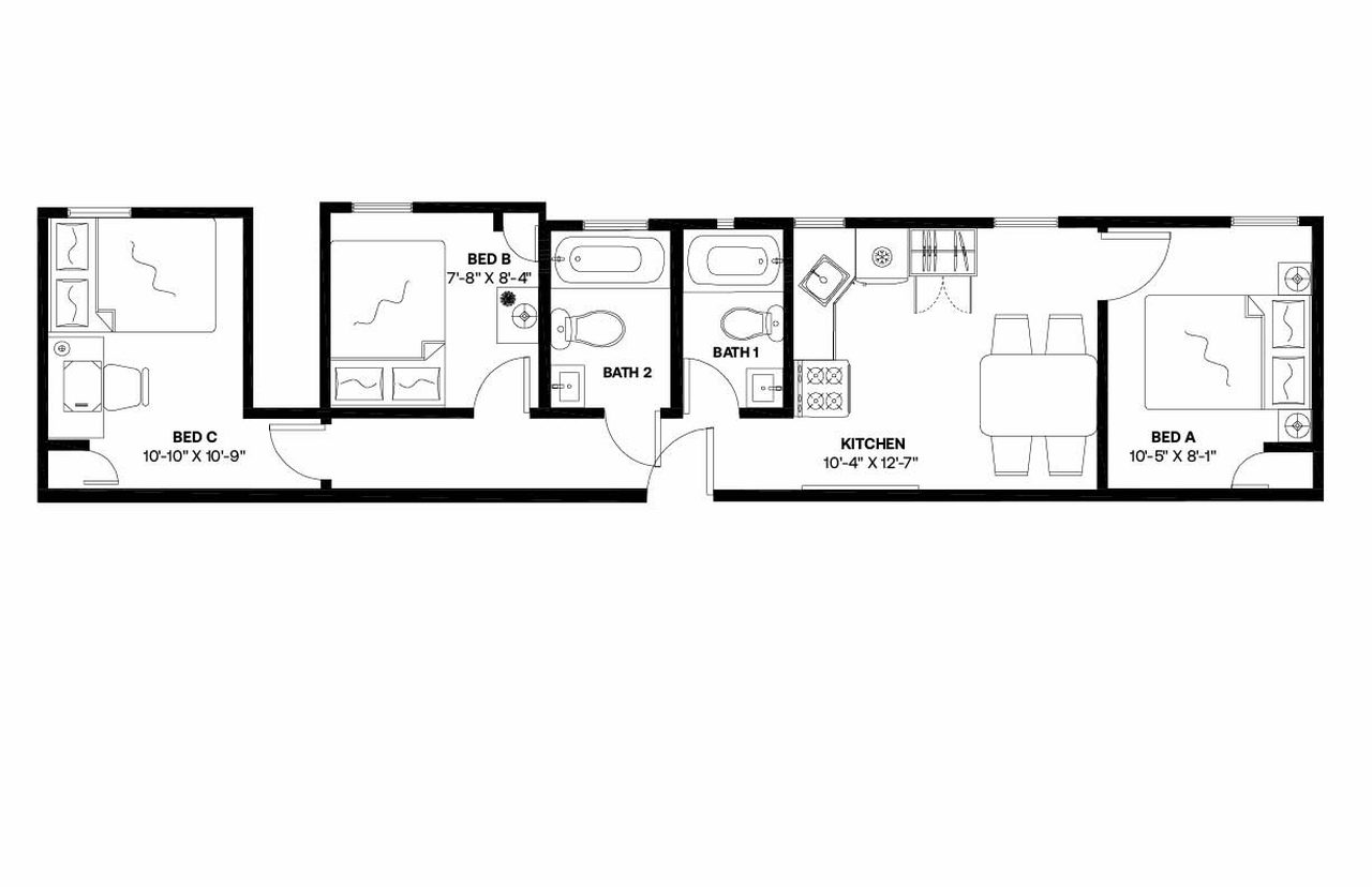  #1308: Upper West Side - Full Bedroom C  -  #1308: Upper West Side  - Gallery -  18