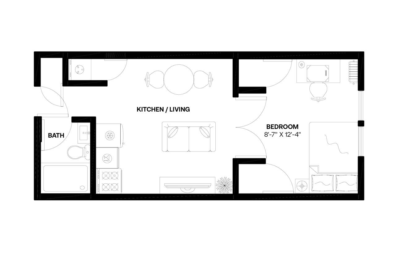 #551: East Village - 1 Bedroom Queen - 8