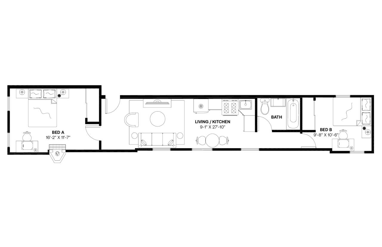 #581: East Harlem - Queen Bedroom B - #581: East Harlem - Gallery - 4