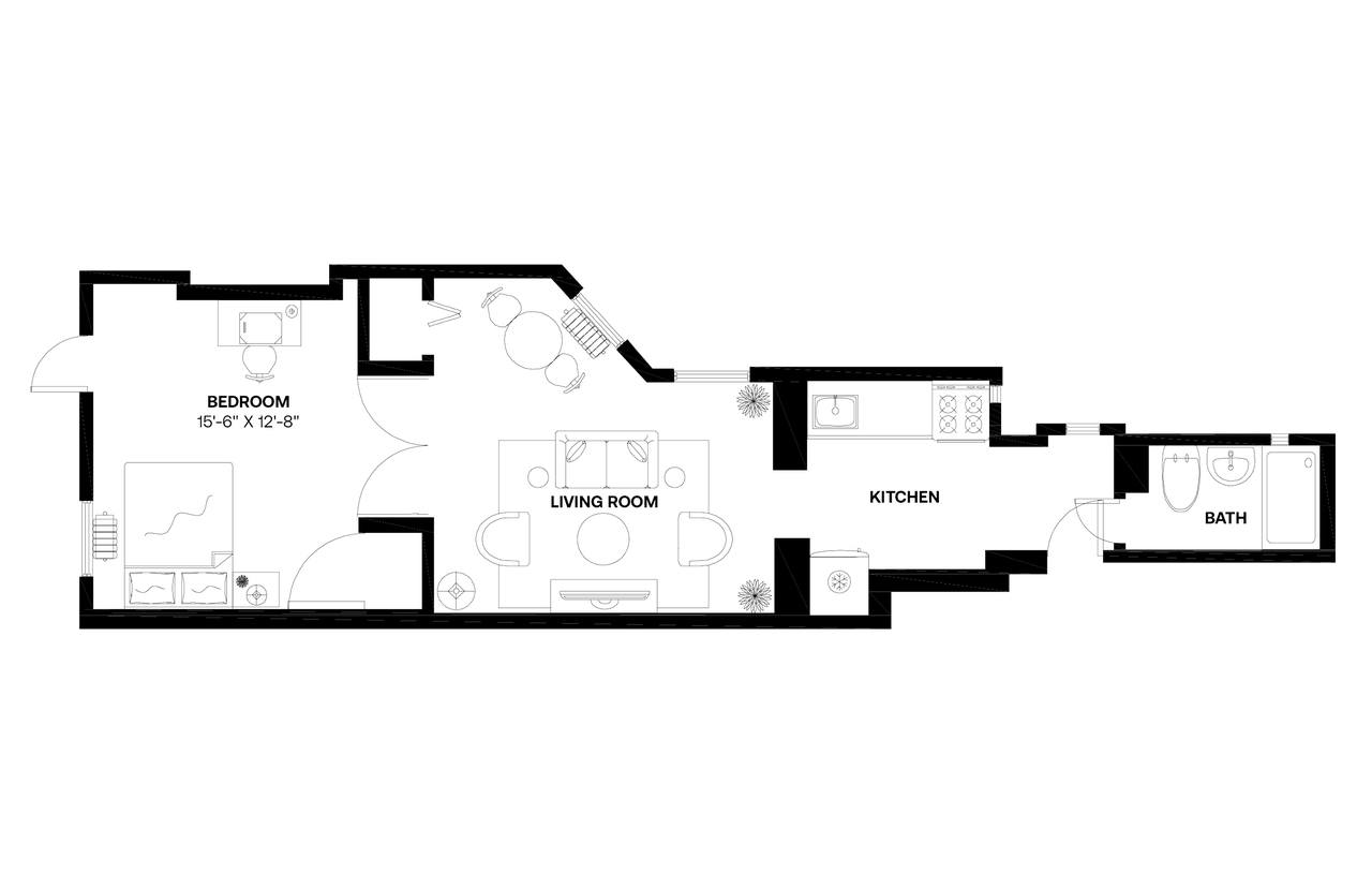 #563: East Village - 1 Bedroom (Queen) - #563: East Village - Gallery - 7