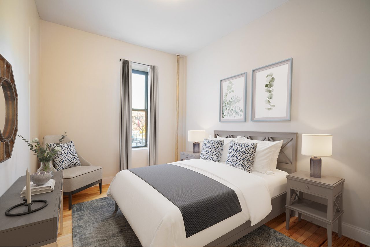  #1653: Central Harlem - Full Bedroom C  -  #1653: Central Harlem  - Gallery -  1