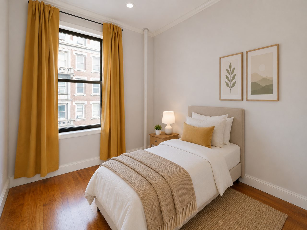 #796: Hamilton Heights - Twin Bedroom C - 2
