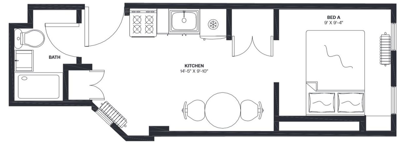#799: Hell's Kitchen - 1 Bedroom (Full) - 3