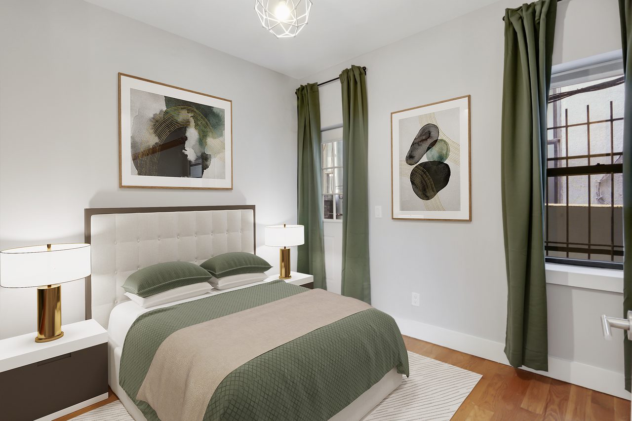 #438: Bedford-Stuyvesant - Full Bedroom D - #438: Bedford-Stuyvesant - Gallery - 1