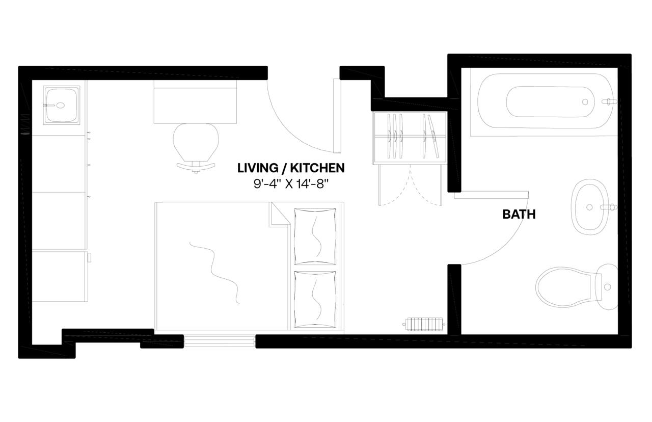  #467: Columbus Circle - Studio (Full)  -  #467: Columbus Circle  - Gallery -  8