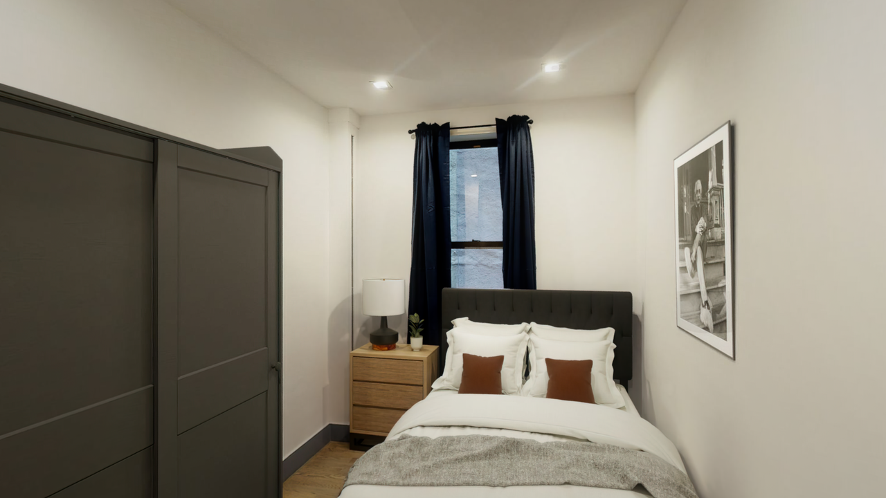 #525: West Harlem - Full Bedroom 3A - #525: West Harlem - Gallery - 1