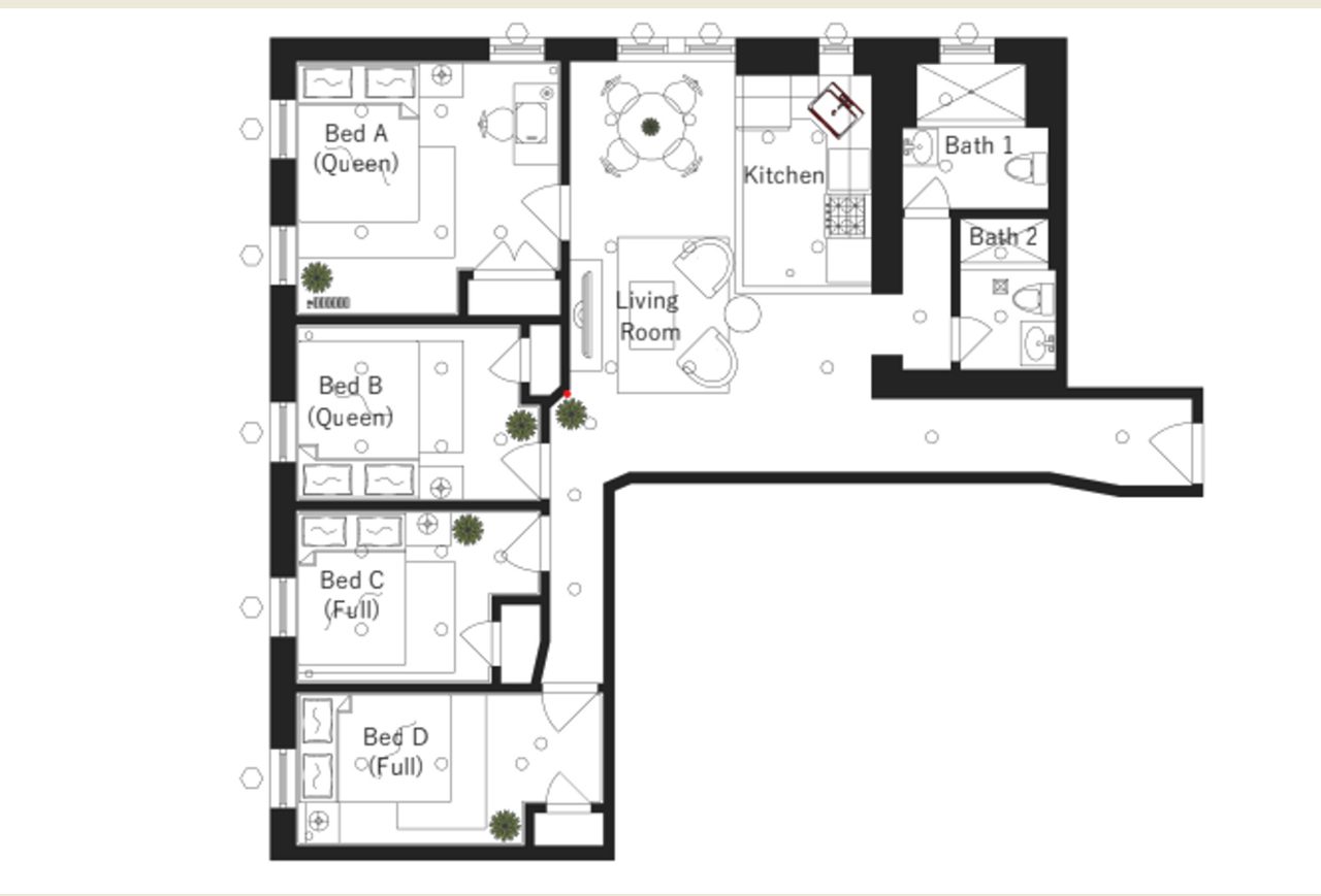  #324: Morningside Heights - Full Bedroom C  -  #324: Morningside Heights  - Gallery -  10