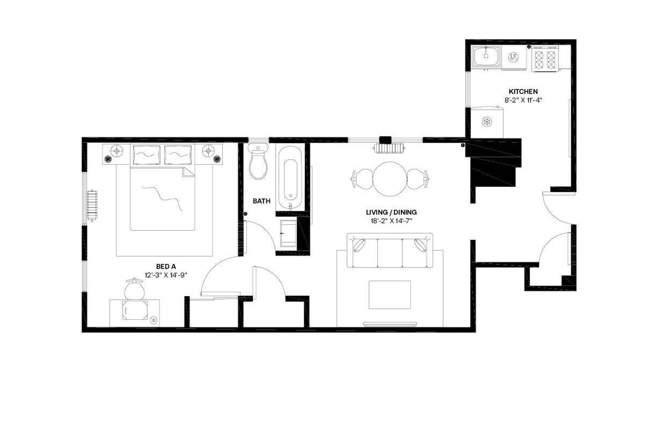 #686: Hamilton Heights - 1 Bedroom (Queen) - #686: Hamilton Heights - Gallery - 9