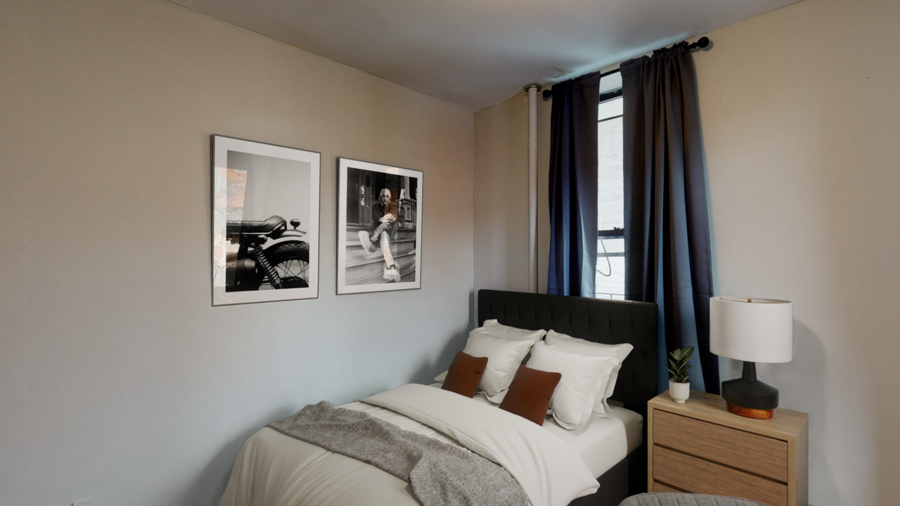 #582: East Harlem - Queen Bedroom B - 12