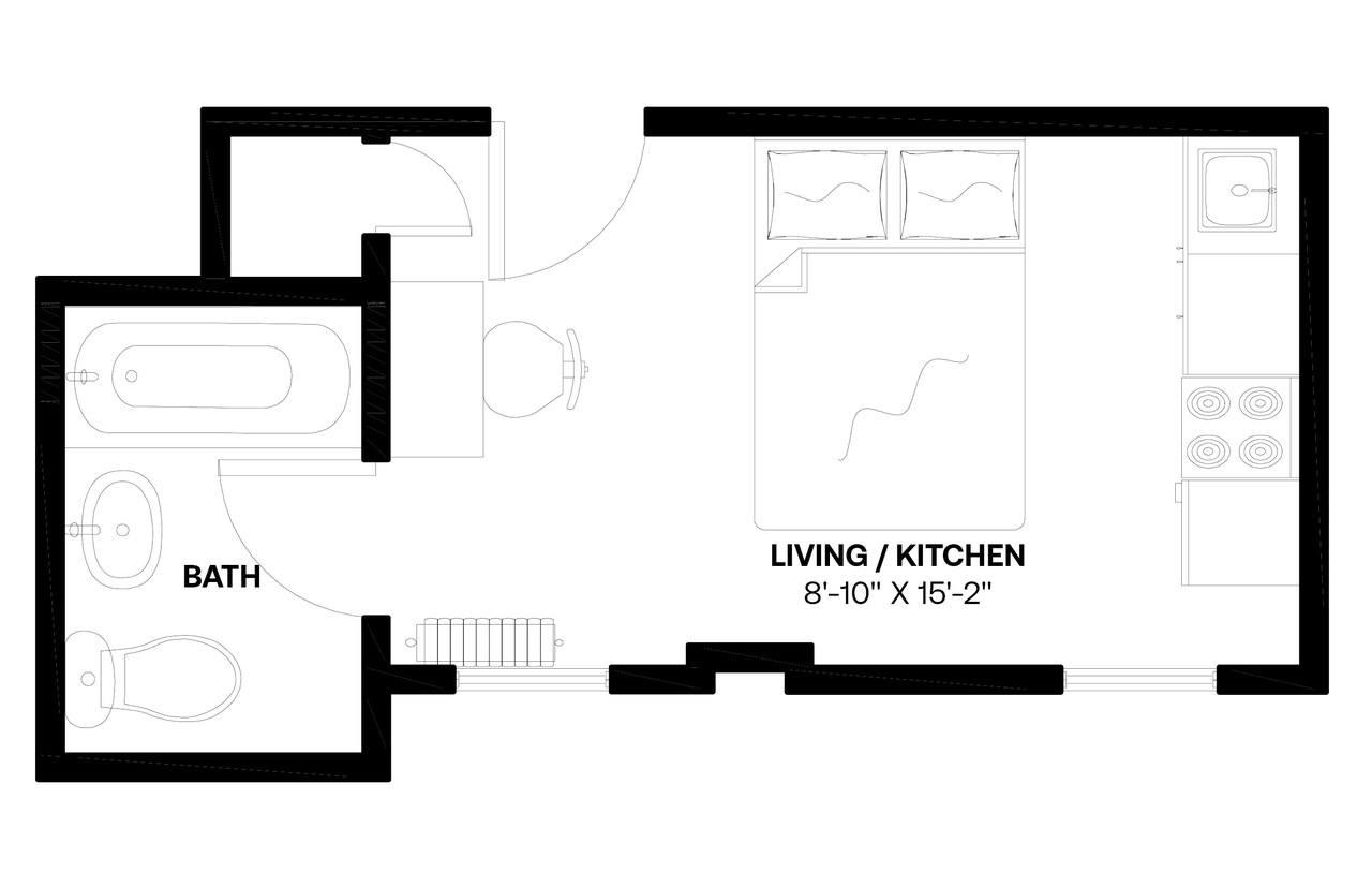  #490: Columbus Circle - Studio (Full)  -  #490: Columbus Circle  - Gallery -  12