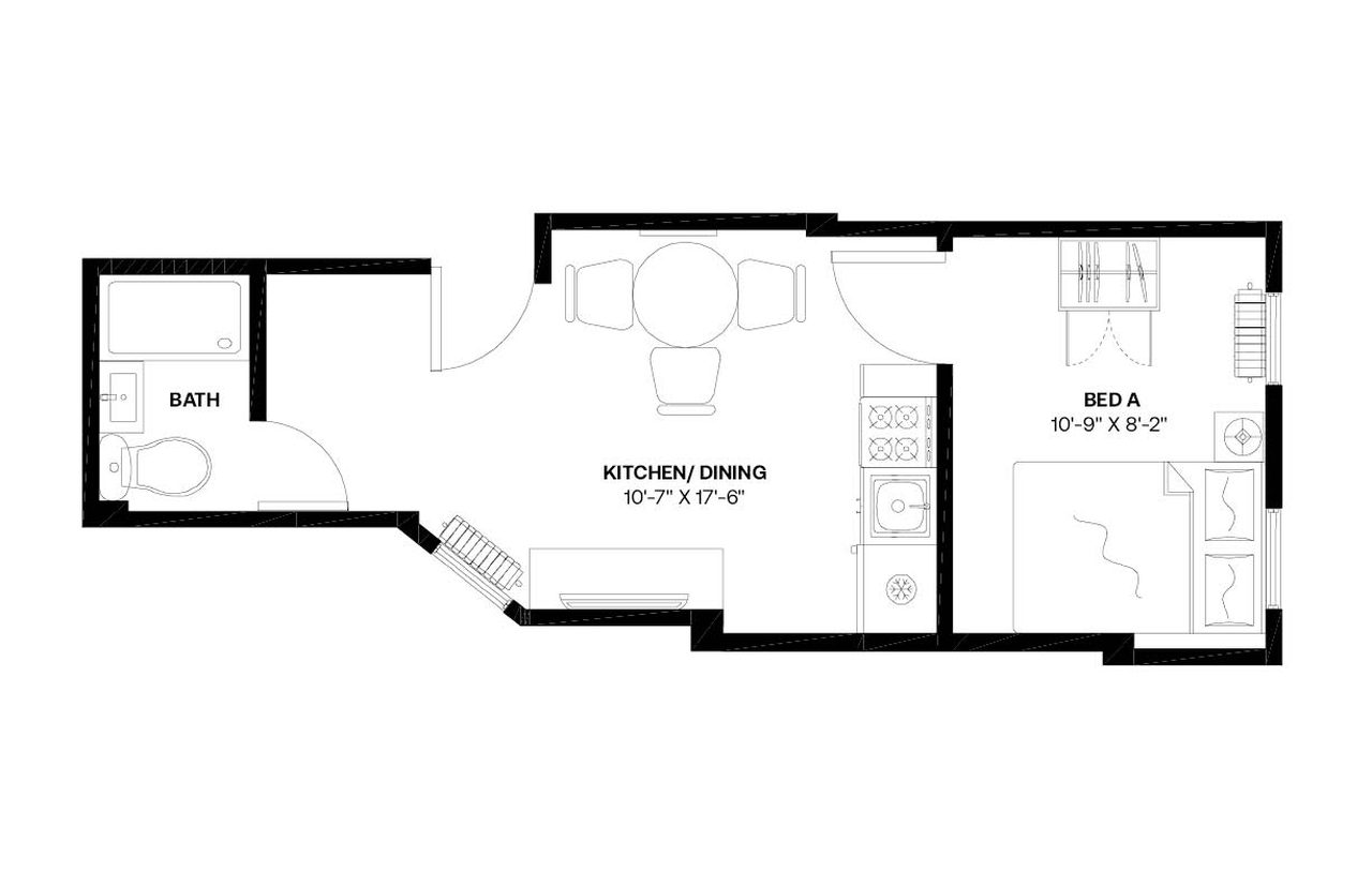 #1412: East Village - 1 Bedroom (Full) - 3