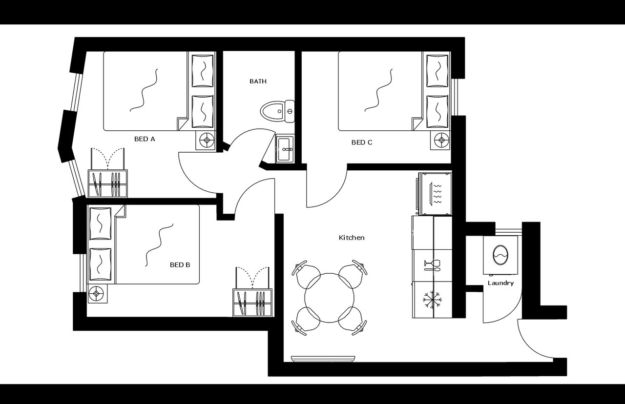 #1794: East Village - Queen Bedroom A - #1794: East Village - Gallery - 7