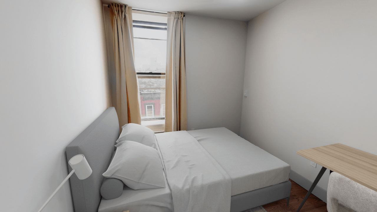 #499: East Harlem - Queen Bedroom B - 10