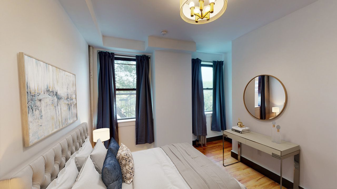  #485: Prospect Lefferts Gardens - Queen Bedroom D  -  #485: Prospect Lefferts Gardens  - Gallery -  2