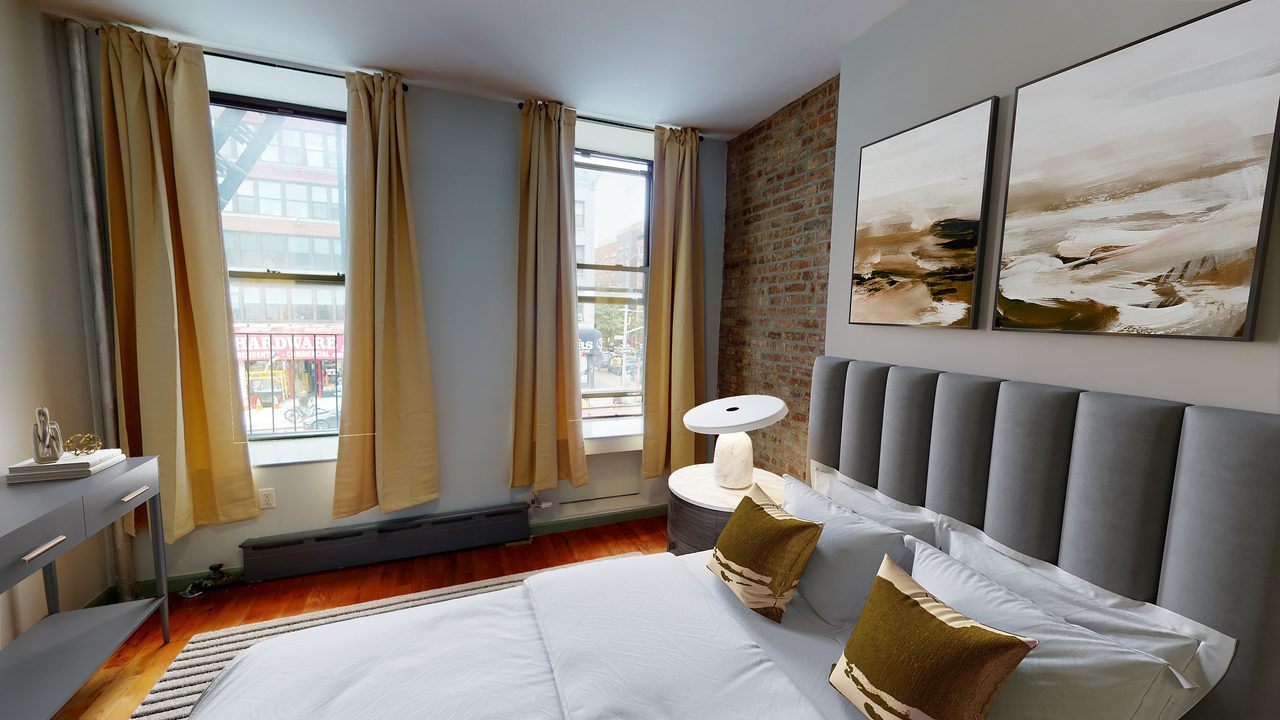 #580: East Harlem - Queen Bedroom A - 1