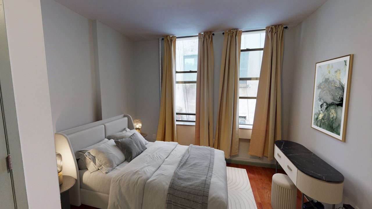 #580: East Harlem - Queen Bedroom B - 1