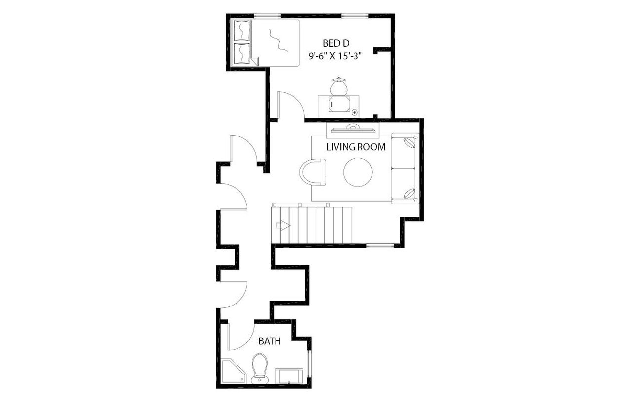  #1683: Hamilton Heights - Full Bedroom B  -  #1683: Hamilton Heights  - Gallery -  18