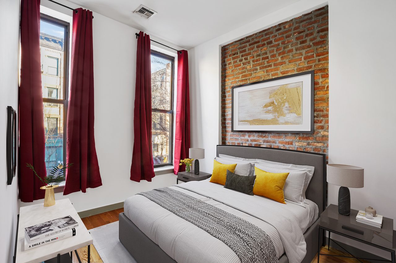#867: Bedford-Stuyvesant - Full Bedroom A - 2