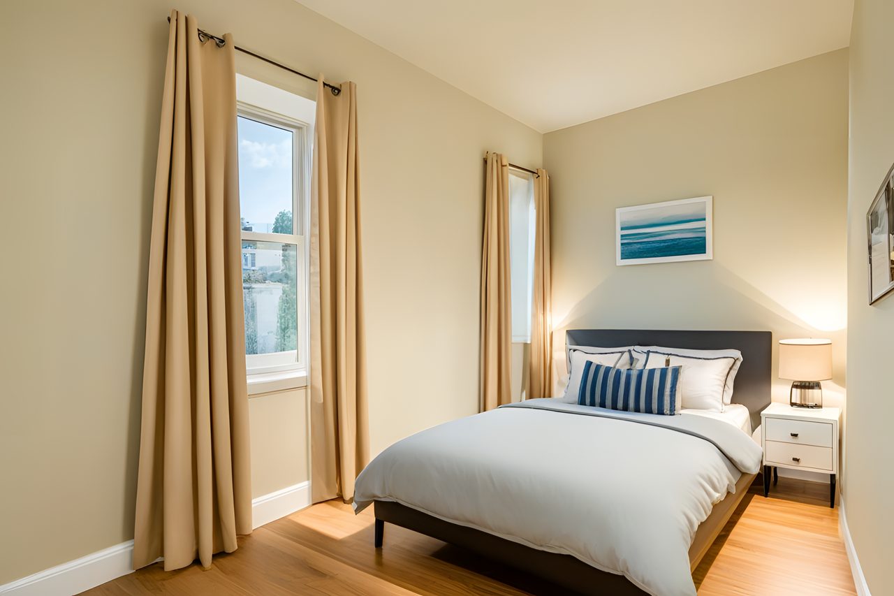 #1090: Central Harlem - Full Bedroom A - 2