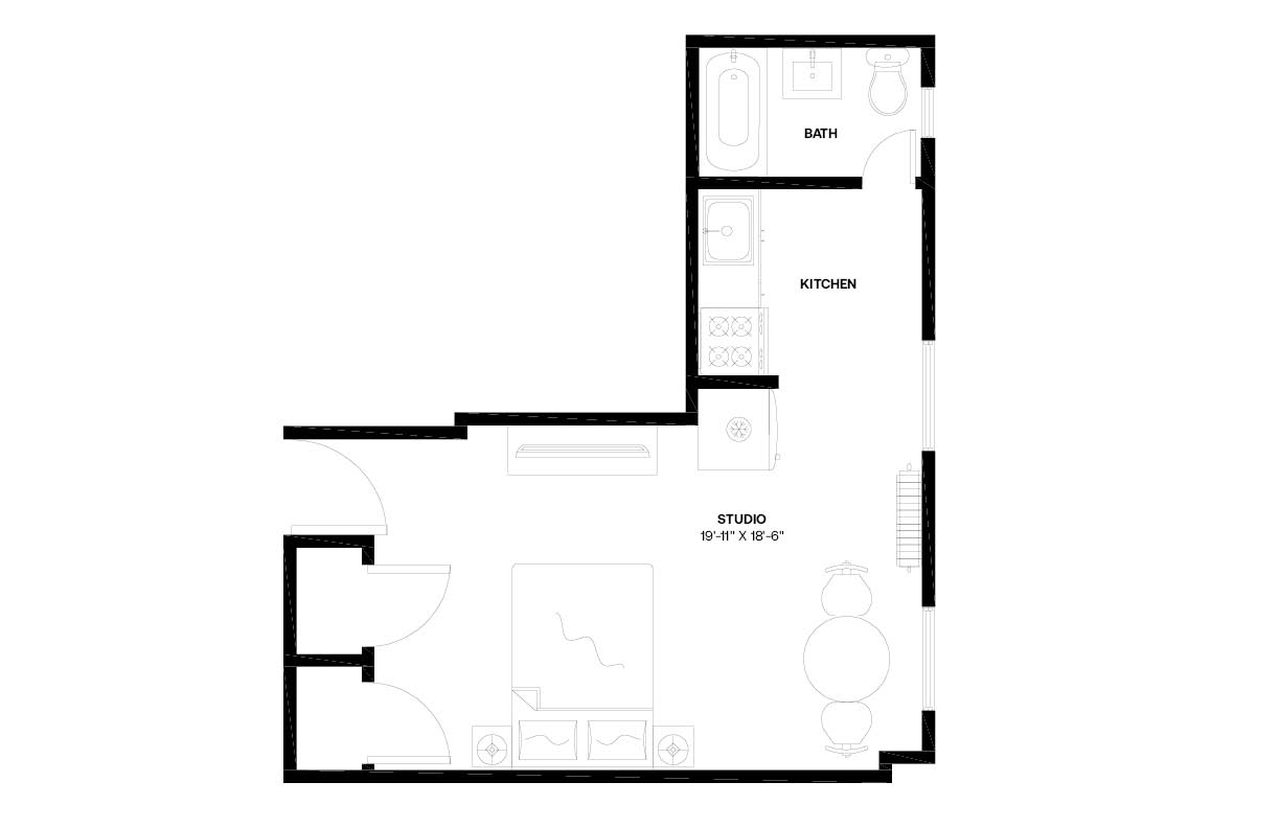  #782: East Village - Studio (Queen)  -  #782: East Village  - Gallery -  23