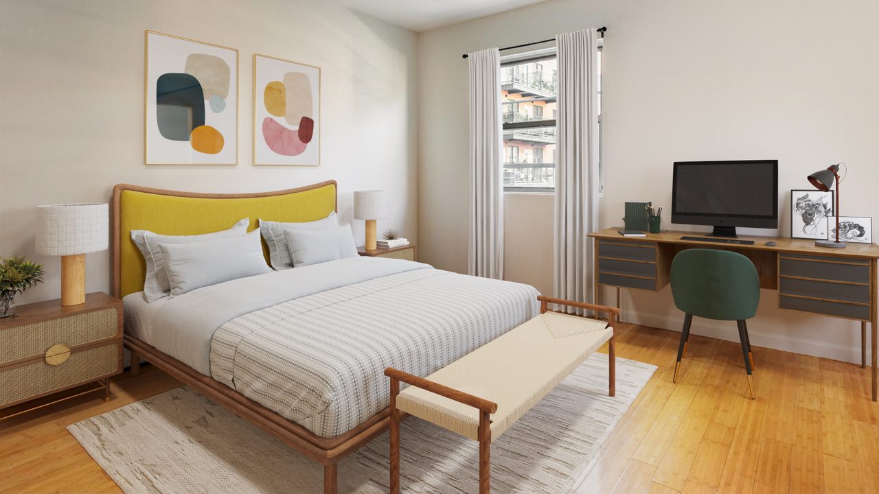 #1648: Flatbush - Queen Bedroom C - 1