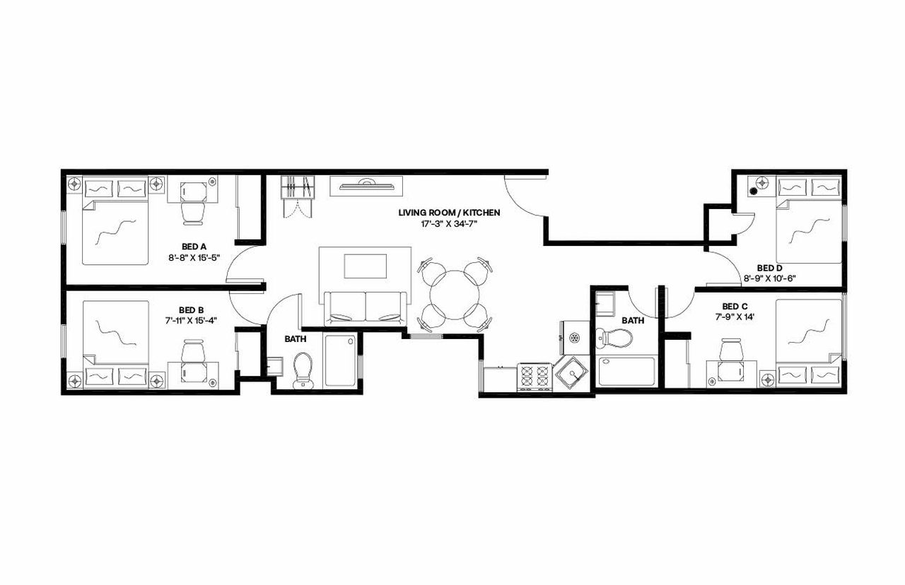 #978: Astoria - Queen Bedroom B - #978: Astoria - Gallery - 13