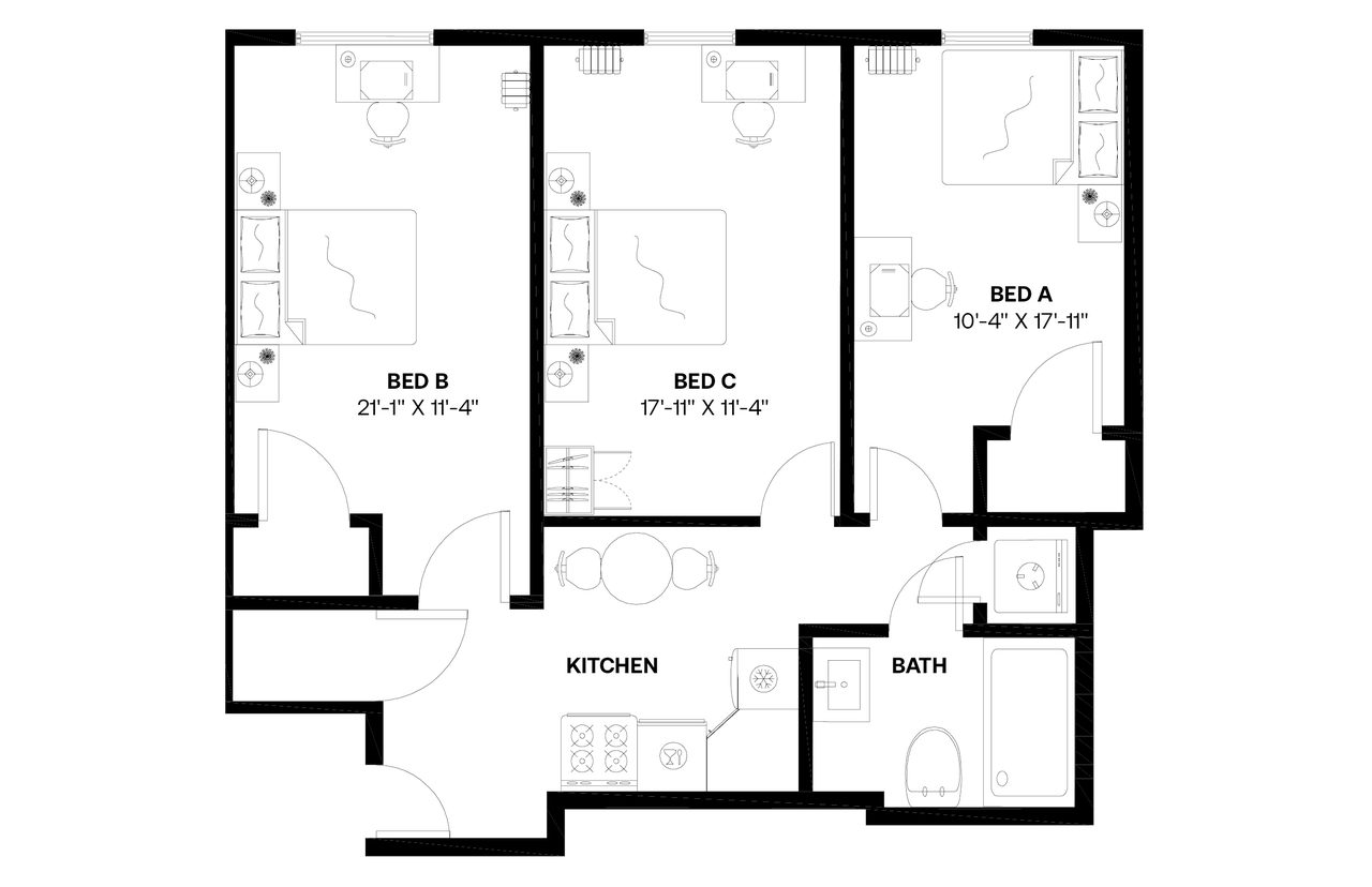  #559: East Village - Queen Bedroom A  -  #559: East Village  - Gallery -  15