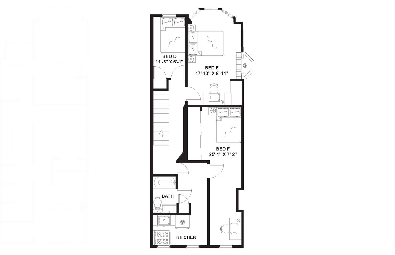  #586: Sunset Park - Full Bedroom D  -  #586: Sunset Park  - Gallery -  3