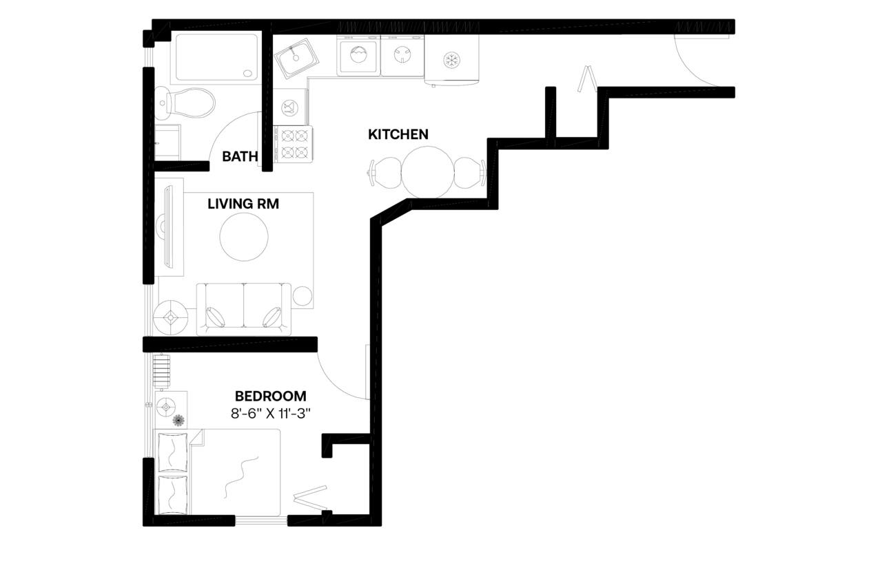 #554: East Village - 1 Bedroom (Queen) - 7