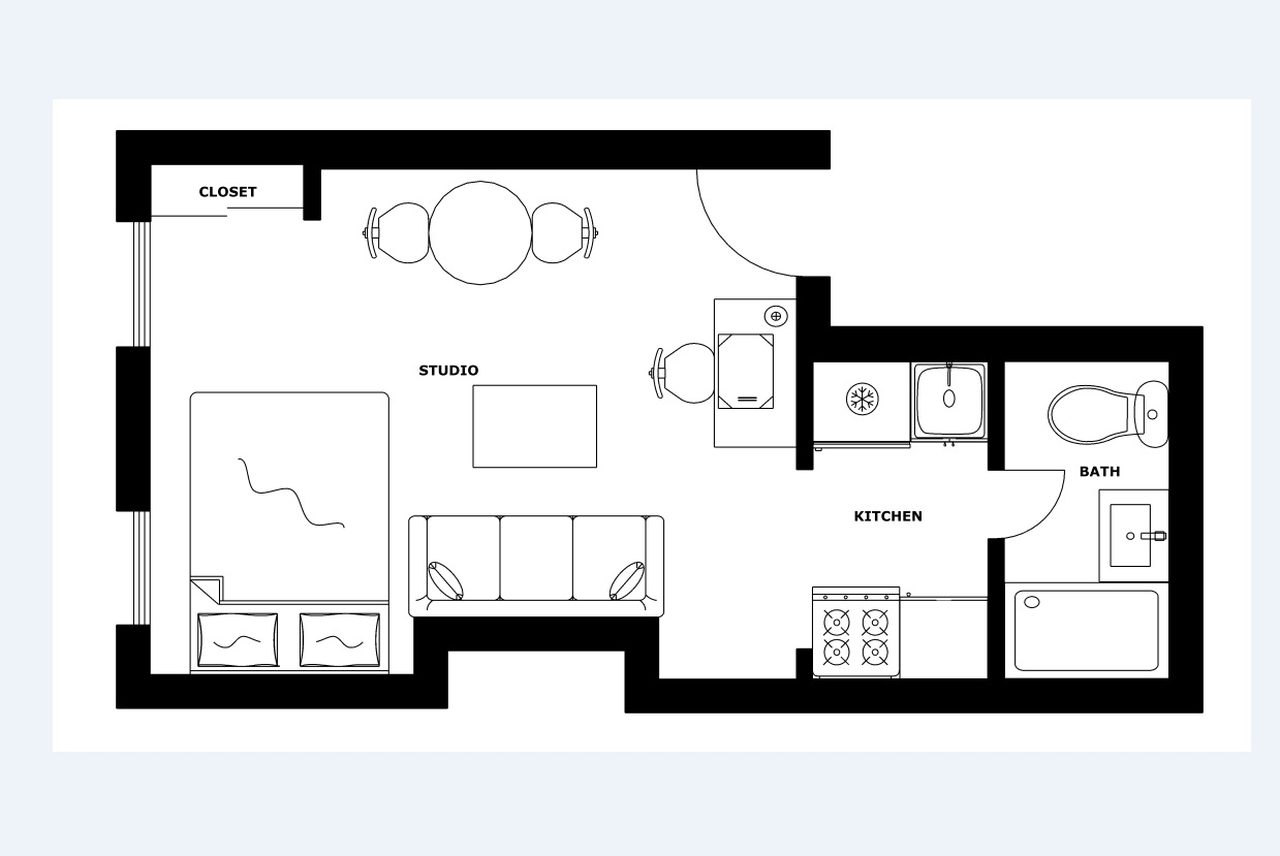 #1725: East Village - Studio (Queen) - #1725: East Village - Gallery - 7