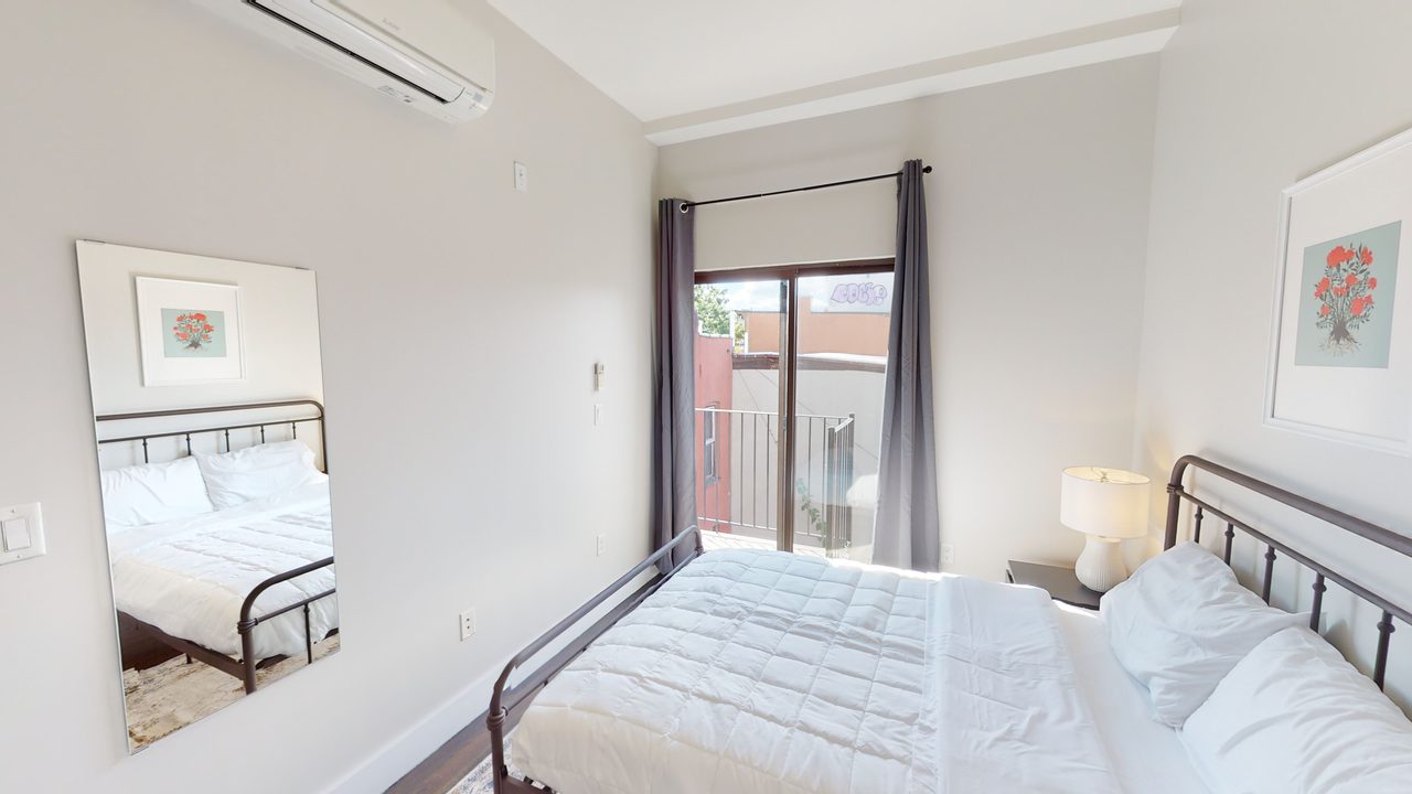 #1563: Bedford-Stuyvesant - Full Bedroom A - 1