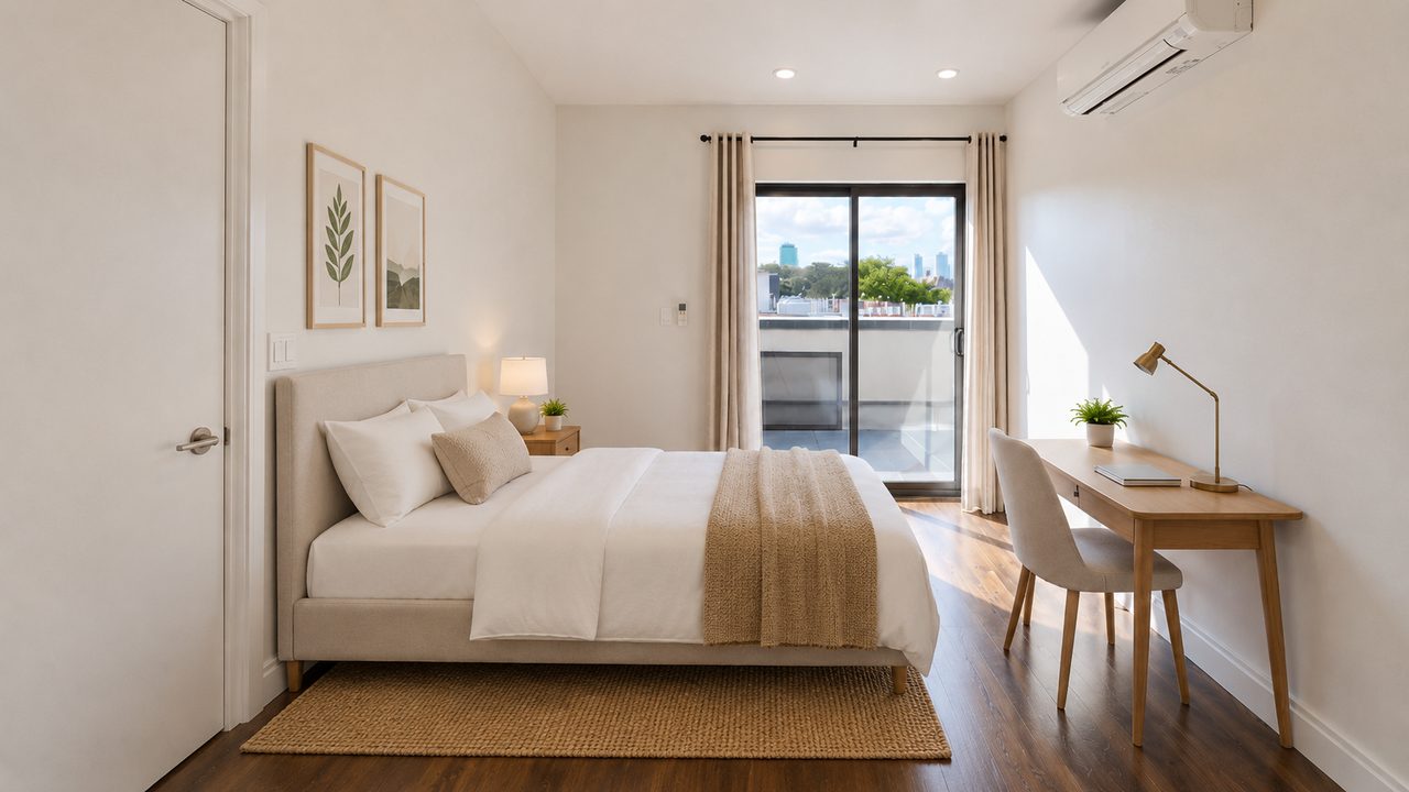 #1563: Bedford-Stuyvesant - Full Bedroom D - 15