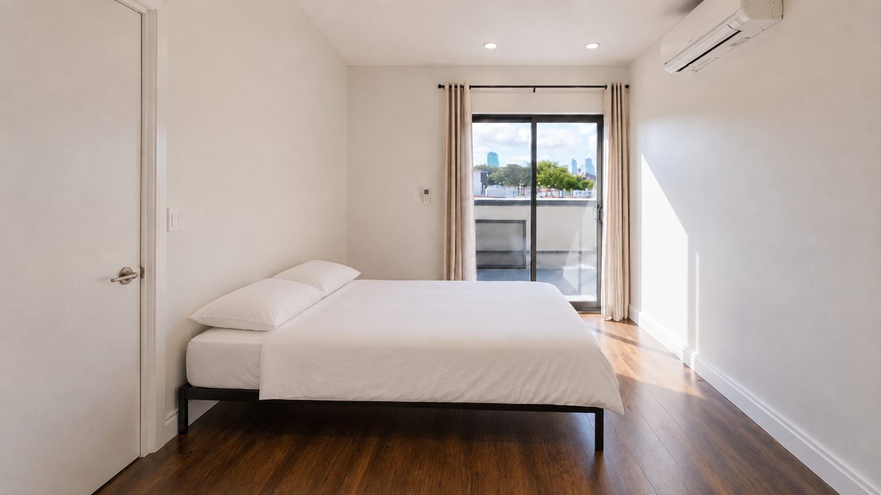 #1563: Bedford-Stuyvesant - Full Bedroom D - 1