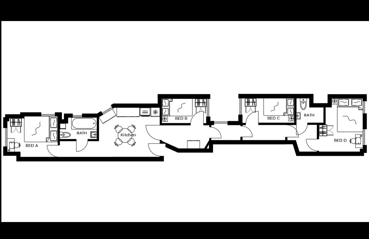 #157: Upper East Side - Twin Bedroom A - 8