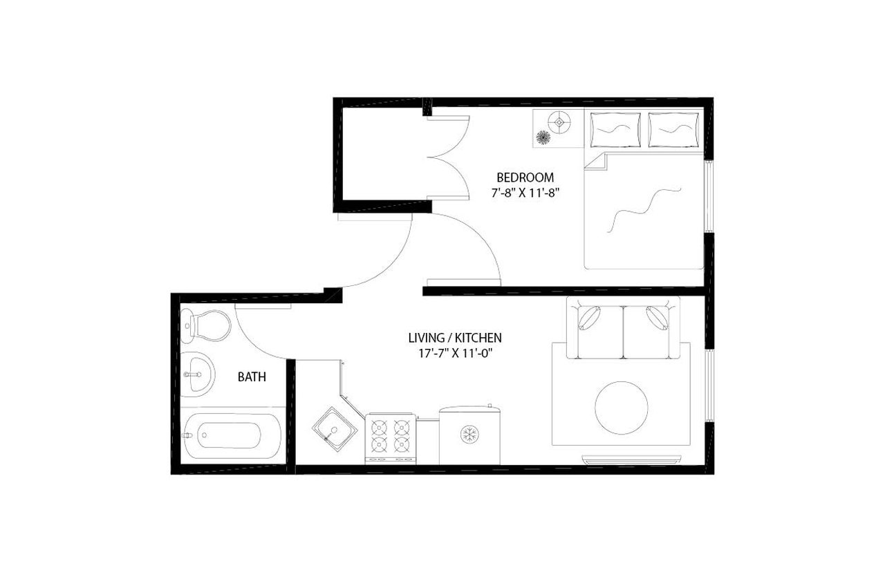  #1533: Central Harlem - 1 Bedroom (Queen)  -  #1533: Central Harlem  - Gallery -  10