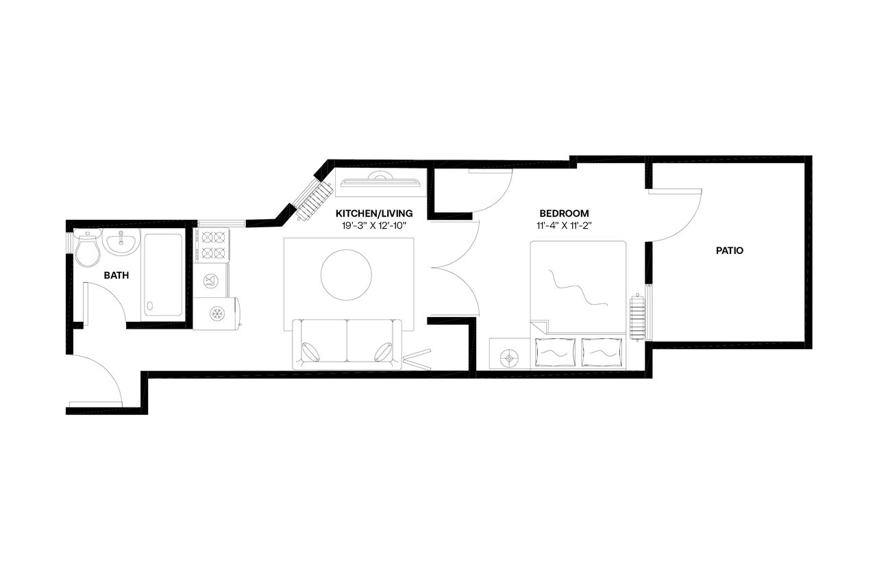 #694: East Village - 1 Bedroom (Queen) - #694: East Village - Gallery - 8