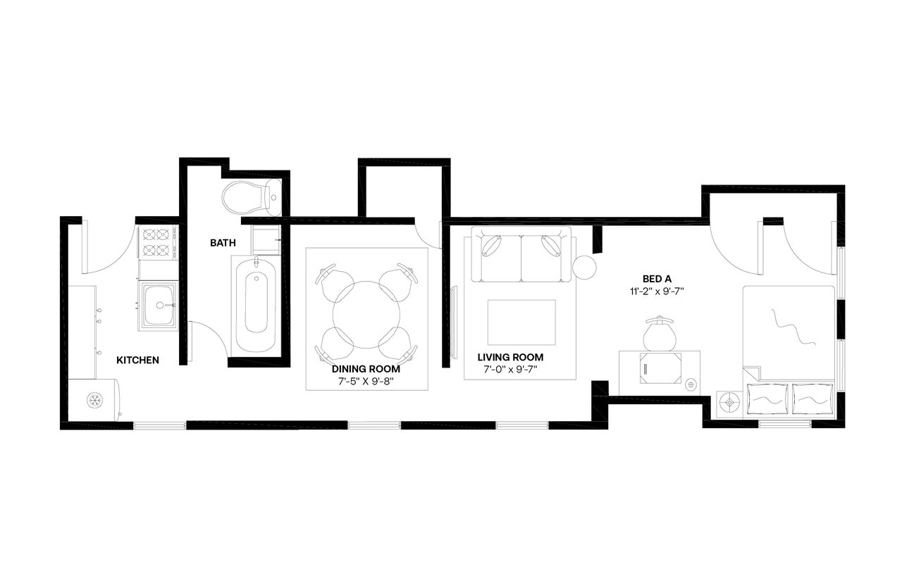 #682: Columbus Circle - 1 Bedroom (Full) - #682: Columbus Circle - Gallery - 12