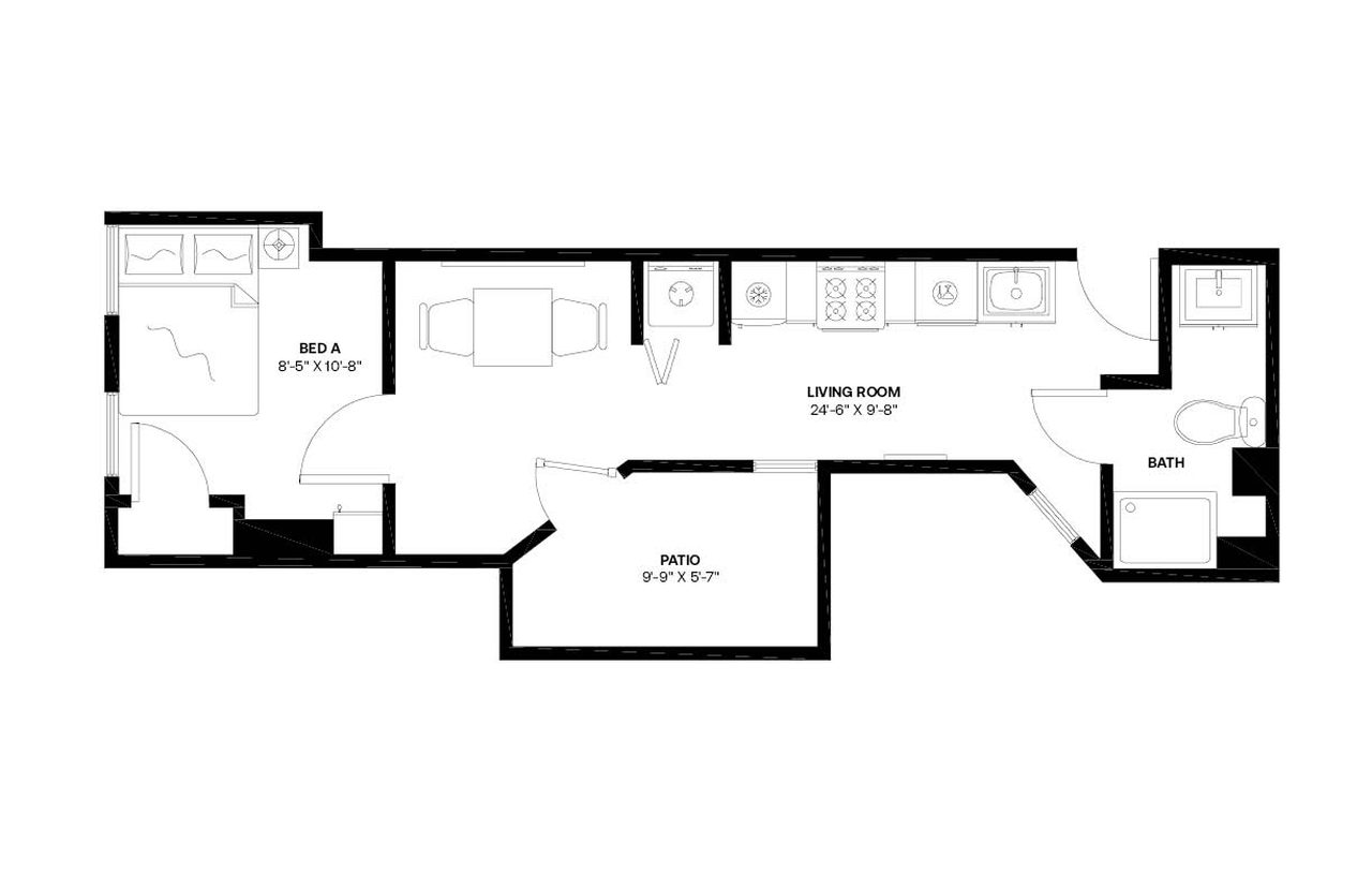  #944: Columbus Circle - 1 Bedroom (Full)  -  #944: Columbus Circle  - Gallery -  9