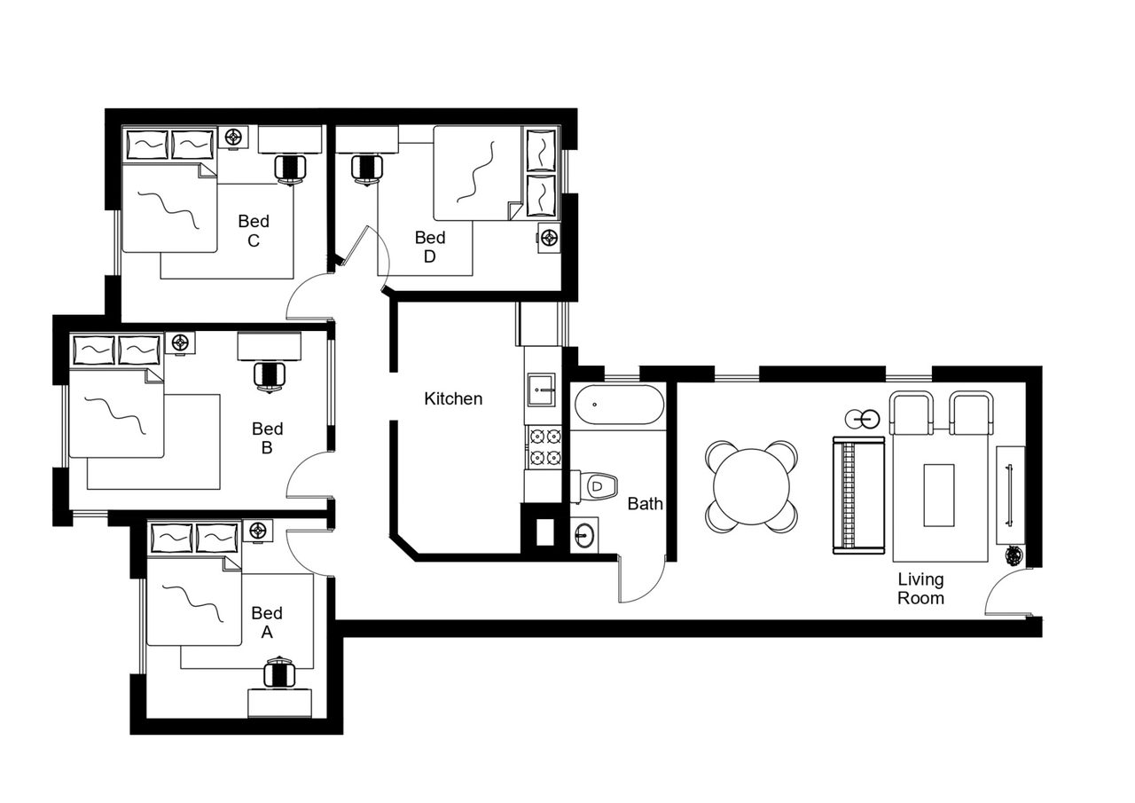 #165: Hamilton Heights - Queen Room A - #165: Hamilton Heights - Gallery - 11