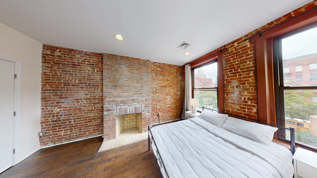#1739: Central Harlem - Full Bedroom D - 1