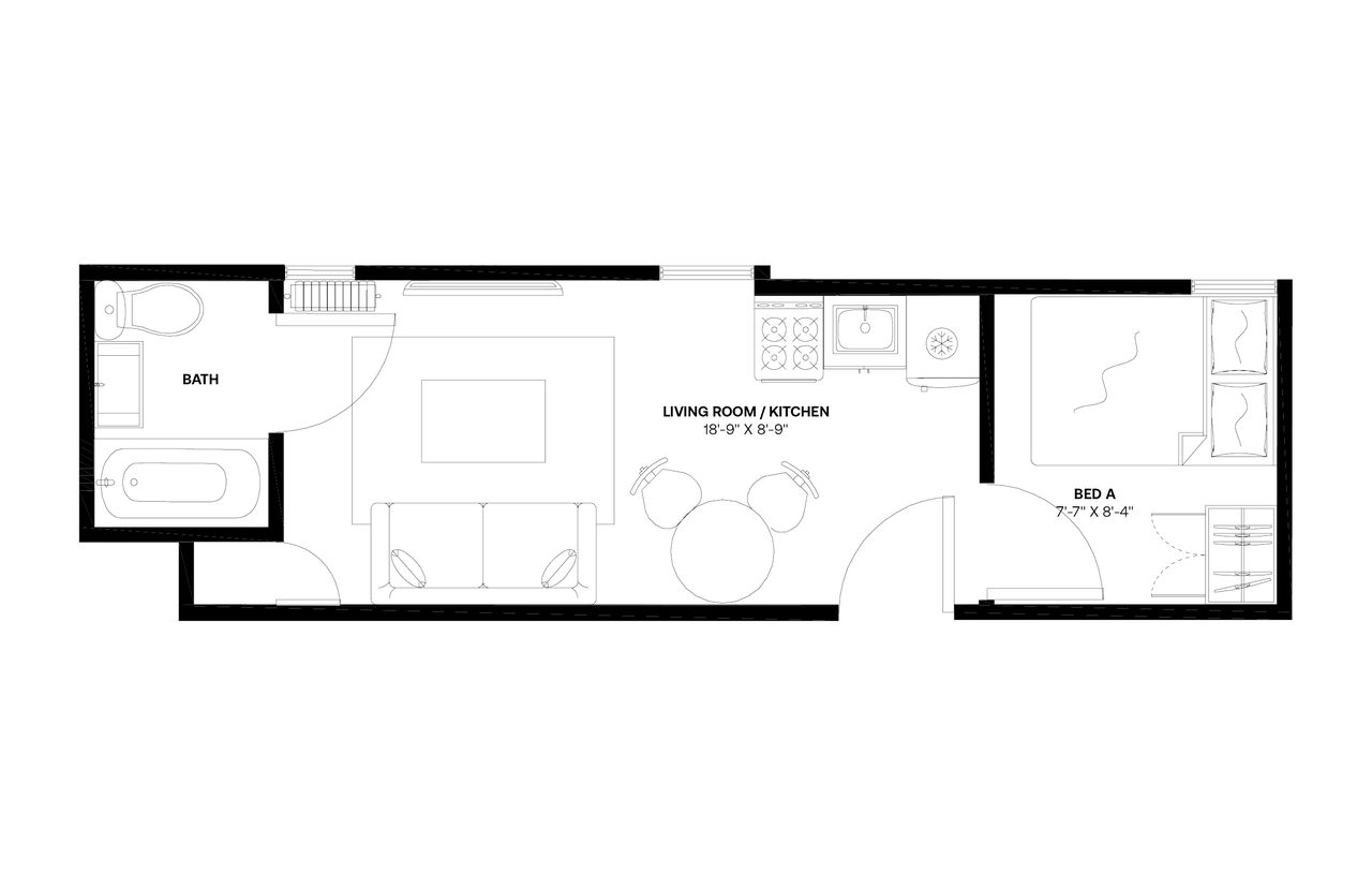  #897: Columbus Circle - 1 Bedroom (Full)  -  #897: Columbus Circle  - Gallery -  9