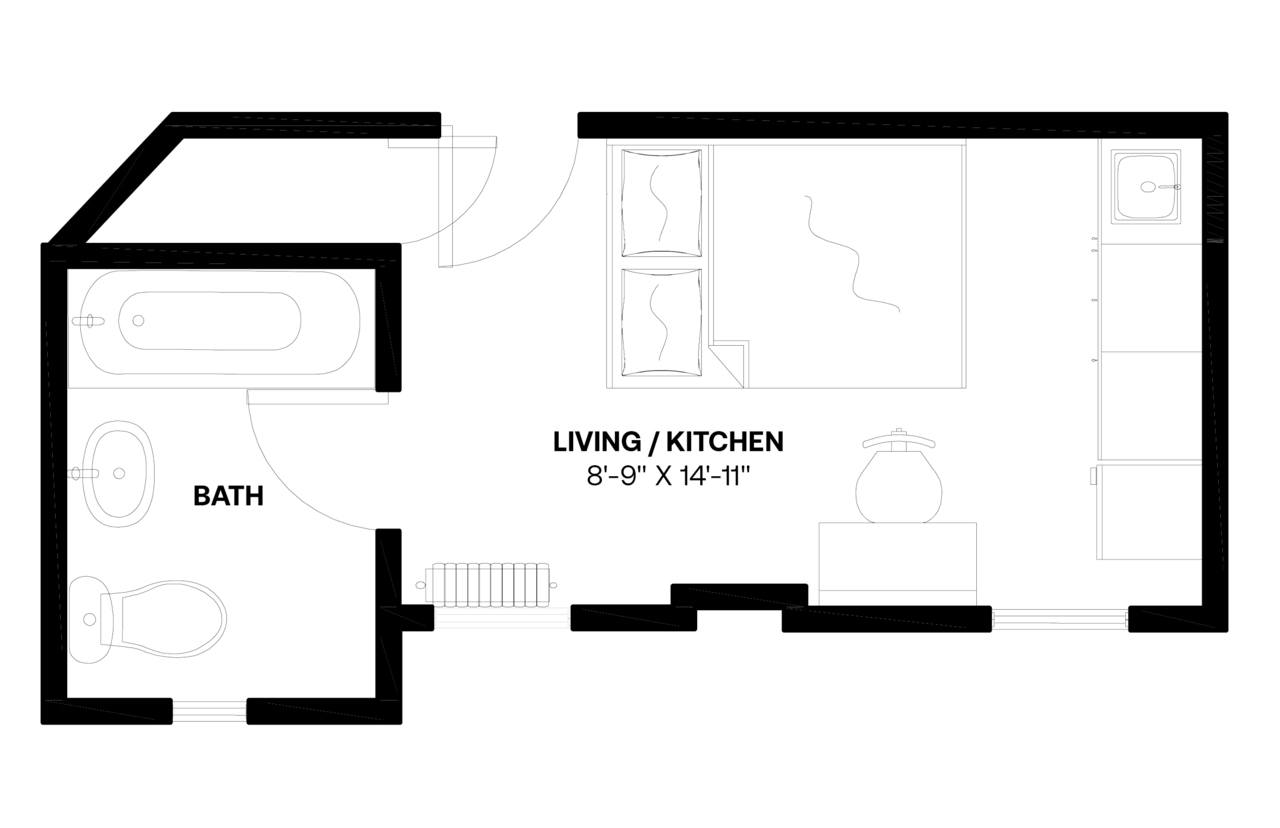  #489: Columbus Circle - Studio (Full)  -  #489: Columbus Circle  - Gallery -  6