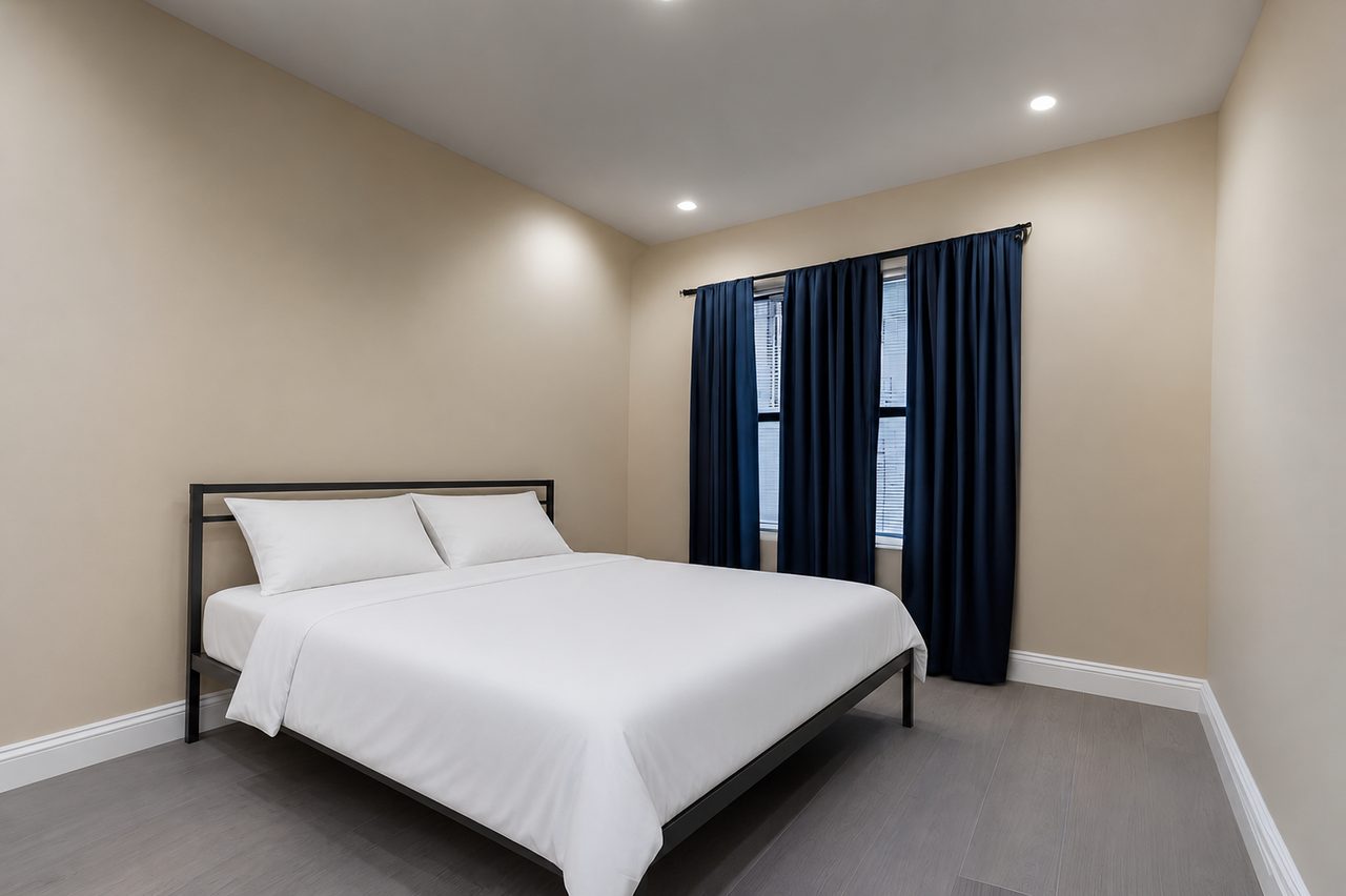 #696: East Harlem - Queen Bedroom C/w Private Bathroom - 15