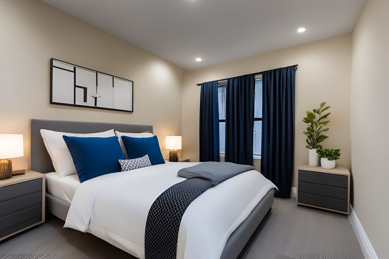 #696: East Harlem - Queen Bedroom C/w Private Bathroom - #696: East Harlem - Gallery - 2