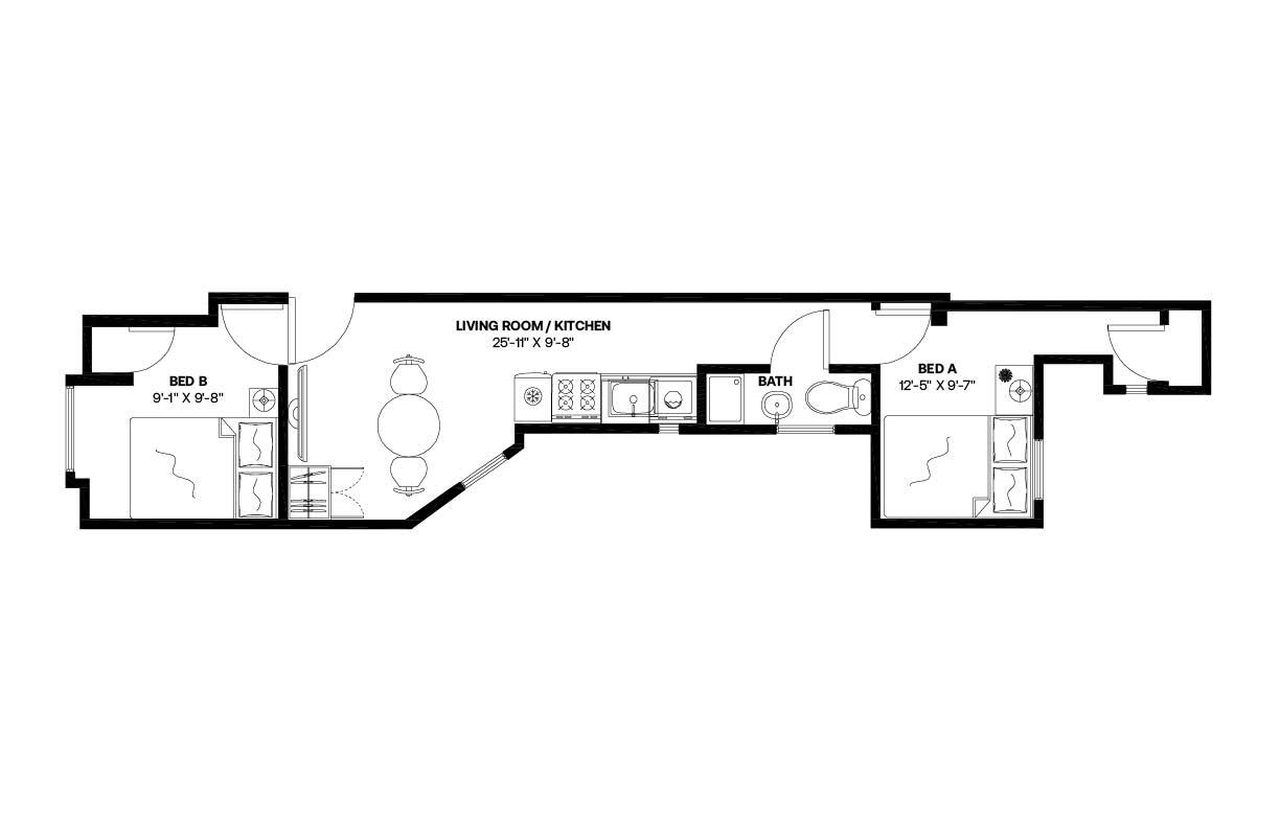 #792: Upper West Side - Full Bedroom A - #792: Upper West Side - Gallery - 3