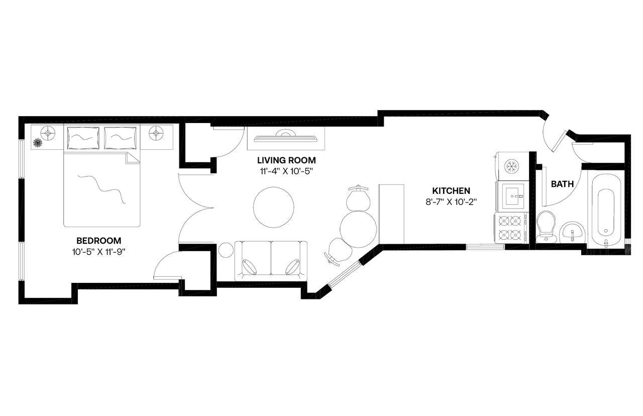  #565: East Village - 1 Bedroom (Queen)  -  #565: East Village  - Gallery -  8